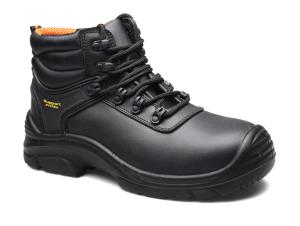 Wholesale European Standard Genuine Leather Waterproof Anti-Smashing And Anti-Piercing Safety Shoes from china suppliers