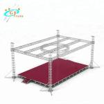 Flexible Aluminum Spigot Truss Luxury Aluminum Box Truss For DJ Equipment