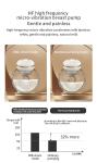 200g White Wearable Hands Free Breast Pump Double Breast Milk Electric Feeding