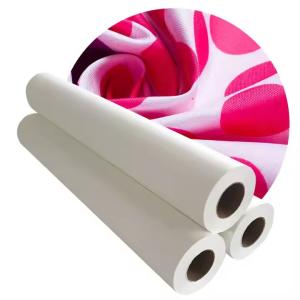 Wholesale A4 Size Sublimation Paper For Garment White 100gsm Transfer Paper In Roll For Sublimation Printing from china suppliers