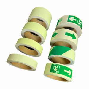 Wholesale Arrow Shape PVC Material Self Adhesive Glow In The Dark Safety Tape for Stage Marking from china suppliers