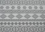 Geometric Polyester Lace Fabric for Garment / Curtain CY-CT8519