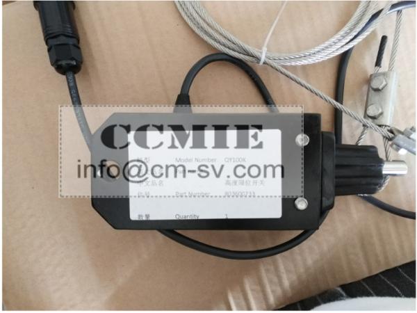 QY100K Truck Crane XCMG Spare Parts Height Limit Switch 803600733 6 Months