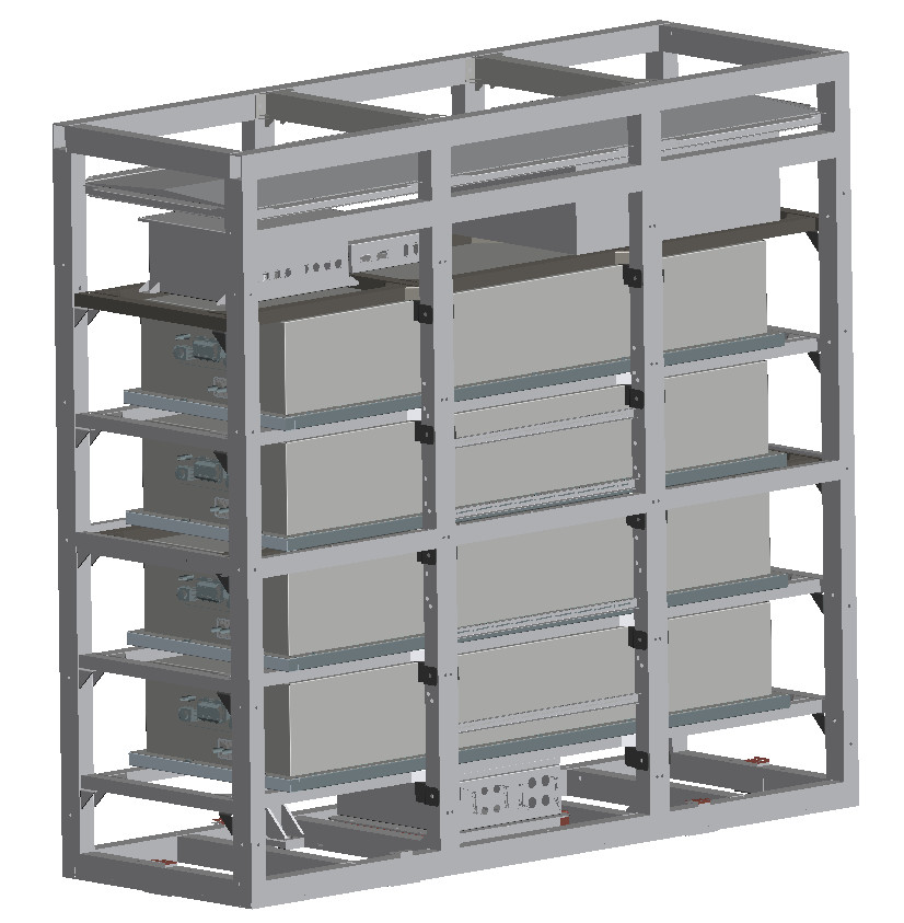 307.2V 230Ah 70.65 KWh Lithium Ion Battery For Trucks