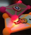 Hot Sale Universal Silicone Phone Case 3D Cartoon LED Flash Light Phone Cover