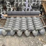Traditional Chinese Grey Clay Roofing SGS Timeless Style With Modern Durability