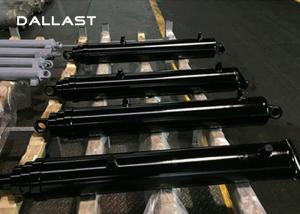 Wholesale Double Acting Custom Hydraulic Oil Cylinders for Engineering Trucks from china suppliers