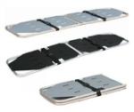 Outdoor Used Emergency Aluminum Alloy Foldaway Stretcher With Safety Belt