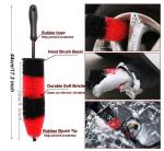 Exterior Interior Car Detailing Brush Set 19 Pcs Nylon Material
