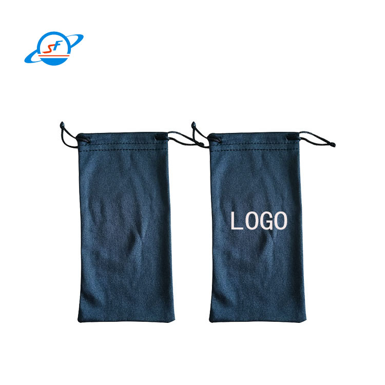 Customizable Soft Microfiber Lens Pouch Microfiber Eyeglass Bag