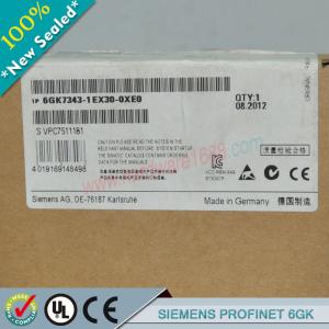 Wholesale SIEMENS SIMATIC NET 6GK 6GK7343-1GX31-2XE0 / 6GK73431GX312XE0 from china suppliers