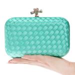 Classic female high-end hand woven star banquet evening bag hand elegant dinner