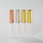 Aluminum head cap PETG bottle for lip glaze tube repair liquid can be customized