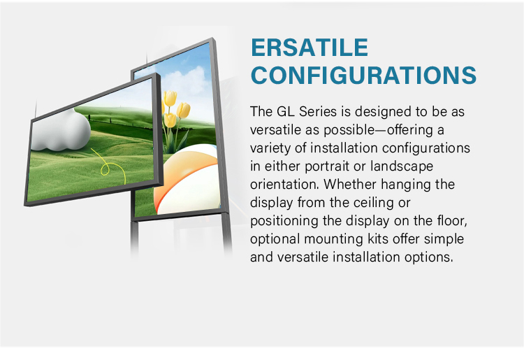 85 Inch Wall Mount LCD TV Touch Screen Advertising Display Digital Menu Screen