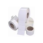 High Adhesive White Color Supermarket Custom Barcode Labels