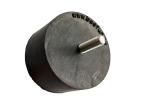 Black Color Rubber Shock Absorber / Anti Vibration Mounts OEM ODM Service