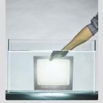 3000lm Waterproof Solar Flood Garden Lights ABS Motion Sensor LED Outdoor