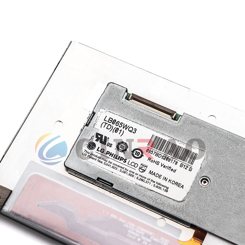 6.5 Inch LB065WQ3-TD01 LB065WQ3(TD)(01) Car LCD Module
