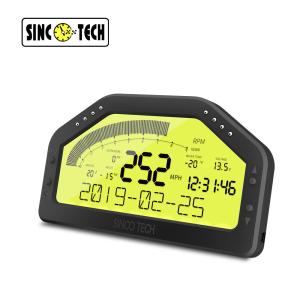 Wholesale Multifunctional Sensors Type 12V Digital Race Car Dashboard Display For Universal Cars from china suppliers