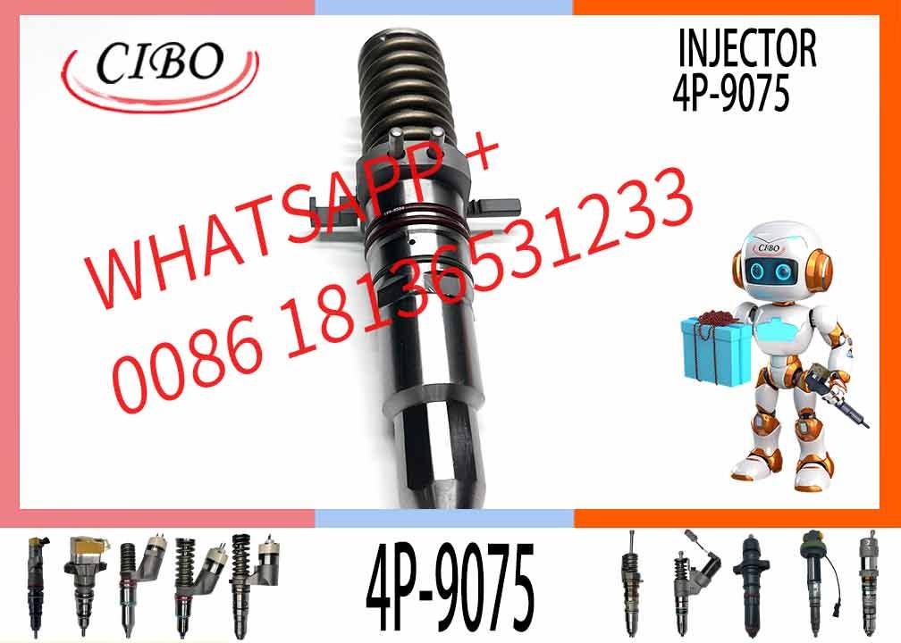 Common Rail Fuel Injector 4P9075 6L4357 6L4360 111-3718 224-9090 4P-9075 for C+ Diesel Engine 3508 3512 3516 3524