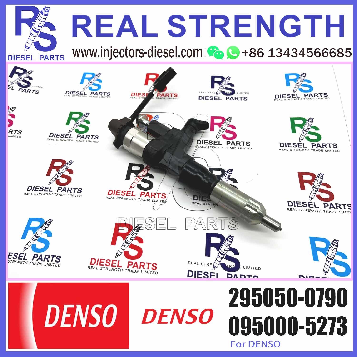 diesel common rail injector 23670-E0530 diesel engine fuel injector 295050-0790 for HINO J08E 23670-E0530