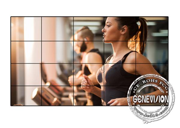 Samsung 55 Inches Digital Signage Video Wall , 3.5mm Video Wall Monitors Signal