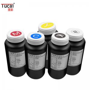 China Low Smell Soft UV Printer Ink Strong Adhesion Ink Jet Ink For Konica Industrial Printhe on sale