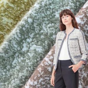 Wholesale Medium Weight Tweed Clothing Fabric 850gsm Woven Tweed Fabric from china suppliers