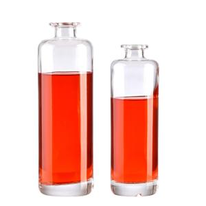 Wholesale 750ml Gin Bottle 75cl 70cl Liquor Glass Bottle With Cap Perfect for Whisky Lovers from china suppliers