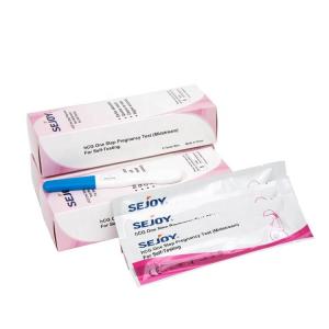 Wholesale Cassette Pregnancy Test Kit HCG Household Medical Supplies Midstream Urine from china suppliers