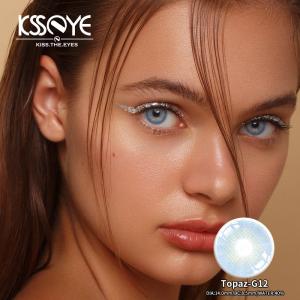 Wholesale Turquoise Blue Colored Brand Contact Lenses Without Prescription from china suppliers