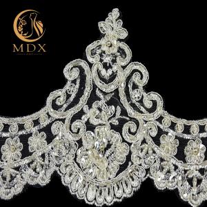 Wholesale Garment Types Of Lace Trim Beaded Exquisite Handmade 20 % Polyester from china suppliers