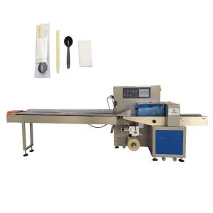 Wholesale Pillow Carton Box Packing Machine 250mm 80bags/min Cutlery from china suppliers