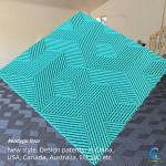Garage Tiles Interlocking 18mm Slip Resistant Vented Garage Floor Tiles