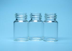 Wholesale 7ml Clear Threaded Top Borosilicate Glass Mini Bottle Vial Container from china suppliers