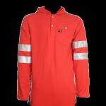 Red NFPA2112 Certified Flame Resistant Workwear With FR Fabrics
