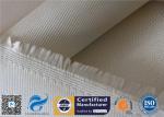 0.7mm 600gsm Fire Resistant Fiberglass High Silica Cloth High Purity Hard -