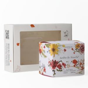 Wholesale PET Window Paper Packaging Box For Soap , Paperboard Gift Box Colourful Design from china suppliers