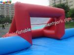 Durable Inflatable Sports Games , Soapy Water Football Field