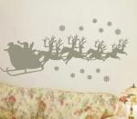 Modern Funky Decoration Wall Flower Stickers G137 / Design Wall Sticker