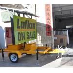 Trailer Mobile Led Advertising Display with 70° Viewing Angle and 60HZ/50HZ