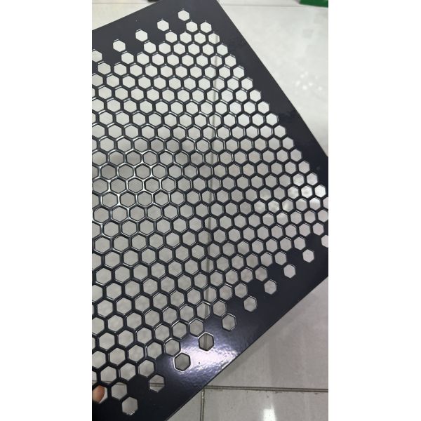 Slotted Perforated Metal Sheet With Hexagonal Honeycomb Holes 1220×2550mm