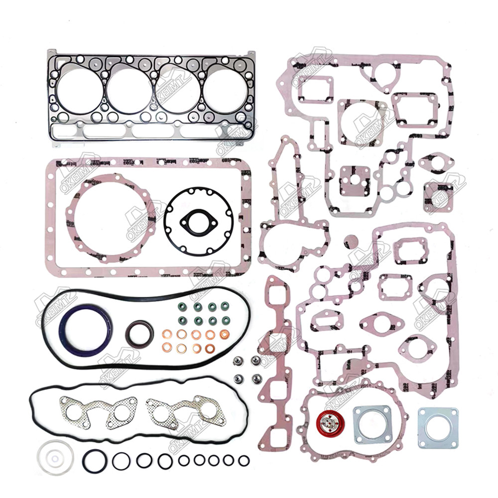 Irregular Complete Gasket Set With Head Gasket For Kubota V2203 V2403 Engine Parts
