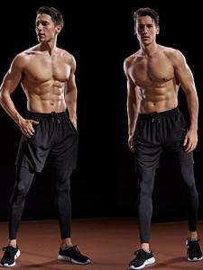 Wholesale Lightweight Mens Running Shorts Brief Lining 100% Polyester For All Seasons from china suppliers