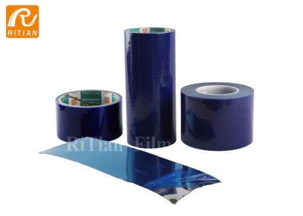 RoHS Approved Aluminum Protective Film 50 Mile Thickness Aluminum Surface