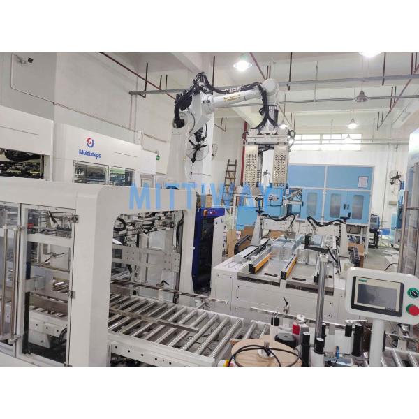 Safety Robotic Case Packer Case Packer Machine Operations