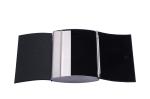 50 Business Card Capacity Snap Closure Name Card Holder Metal / PU For Men And