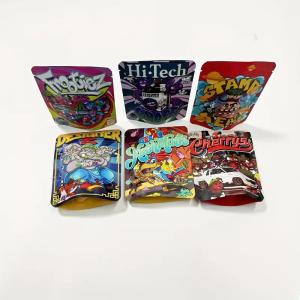 Wholesale Various Sizes Mylar Zipper Bag For Food Snacks Storage Heat Seal 3.5 Mil from china suppliers