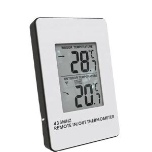 Wholesale 433MHz Remote Weather Station Wall Mounting Freestanding Indoor Outdoor Thermometer Wireless from china suppliers