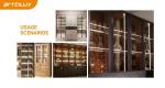 Glass Shelf Cabinet Strip Light Indoor LED Aluminium Profile Light For Furniture